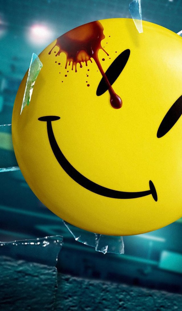 Смайлик влетает в окно