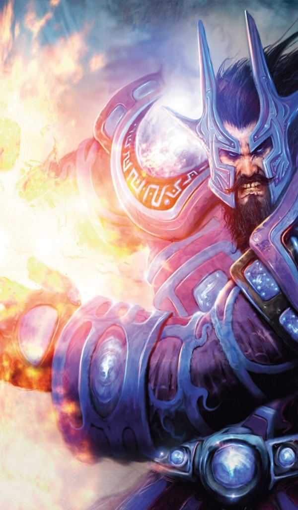 Огненный воин из игры