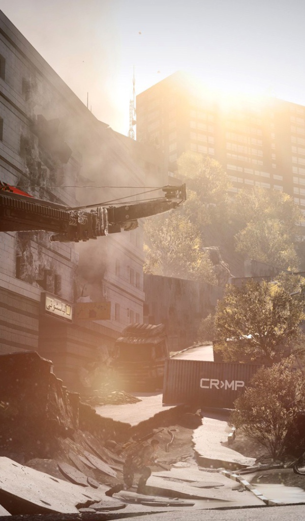 Фрагмент видео игры Battlefield 3