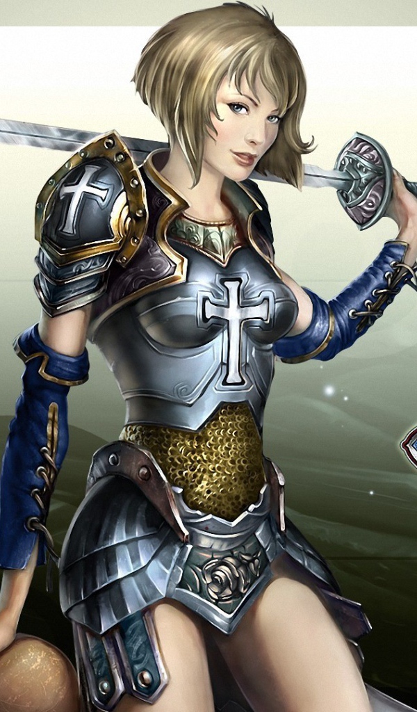 Девушка в военном снаряжении