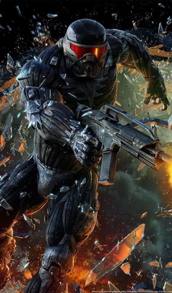 Робот из видео игры Crisis 2