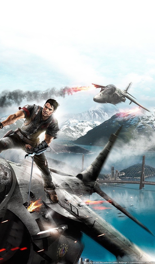 Супер герой на самолете