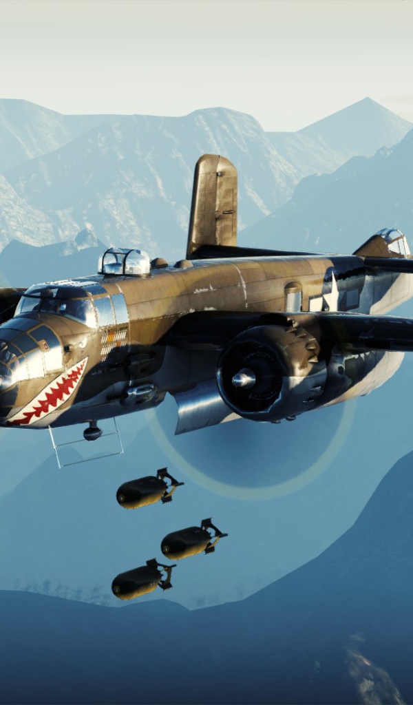 Самолет из игры War Thunder