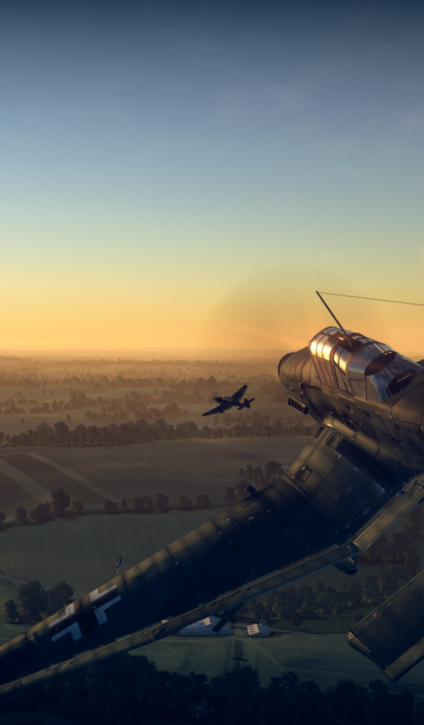 Истребитель из игры War Thunder
