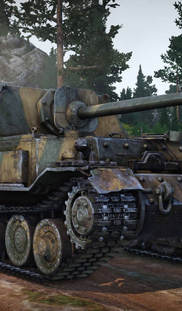 War Thunder battle tank