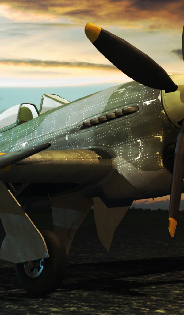 War Thunder истребитель на земле