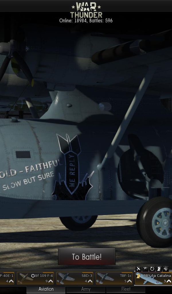 War Thunder огромный самолет в гараже