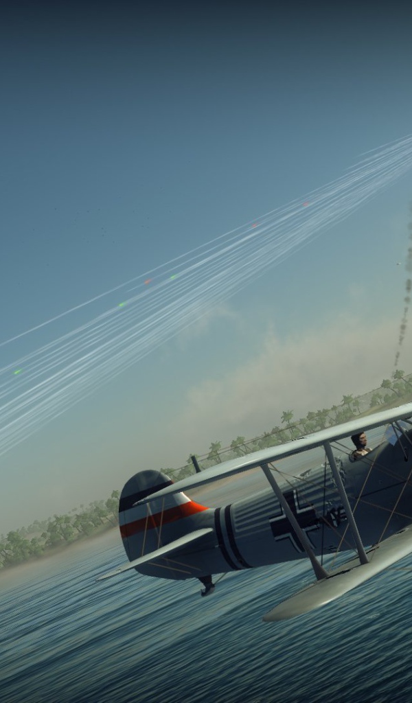 War Thunder Пролет над морем