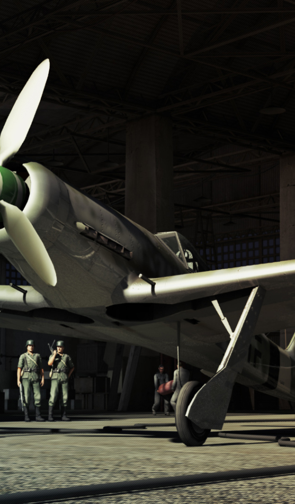 War Thunder самолет в гараже