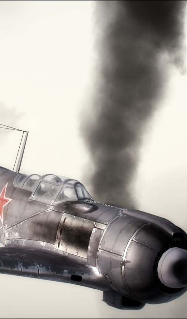 War Thunder самолет поврежден