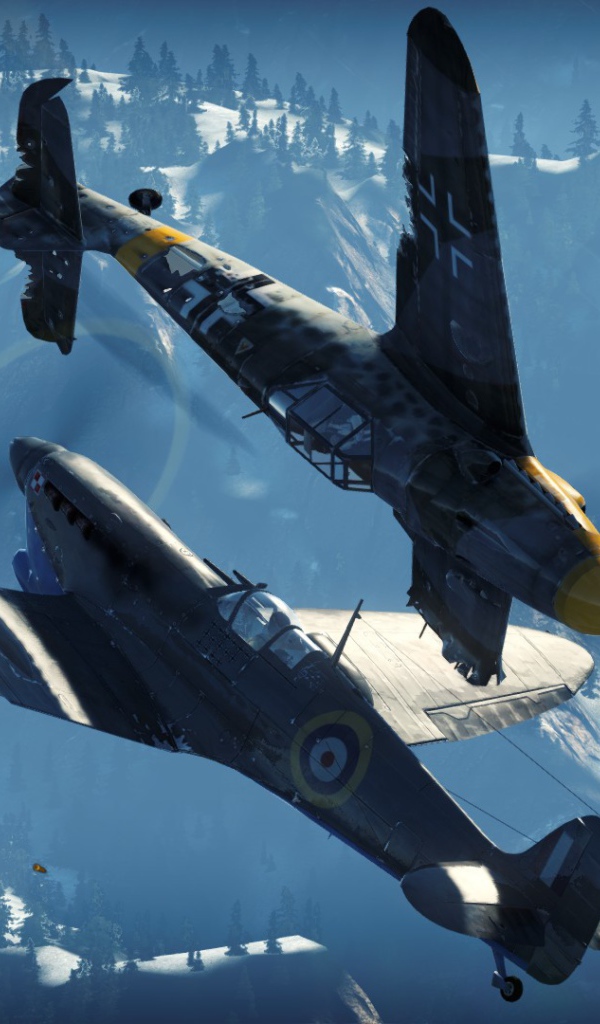 War Thunder самолеты в горах