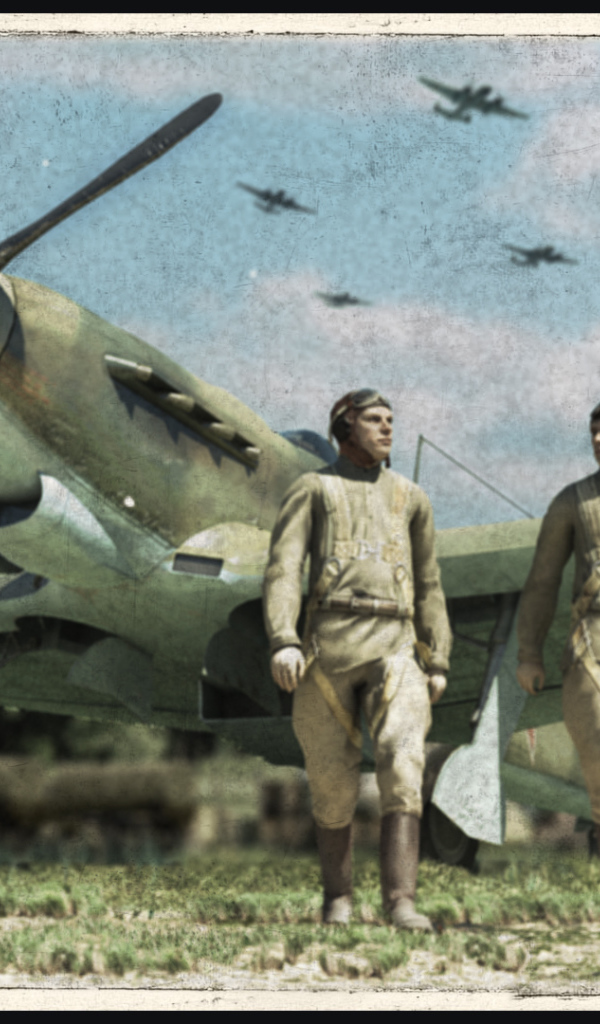 War Thunder два пилота и их самолет