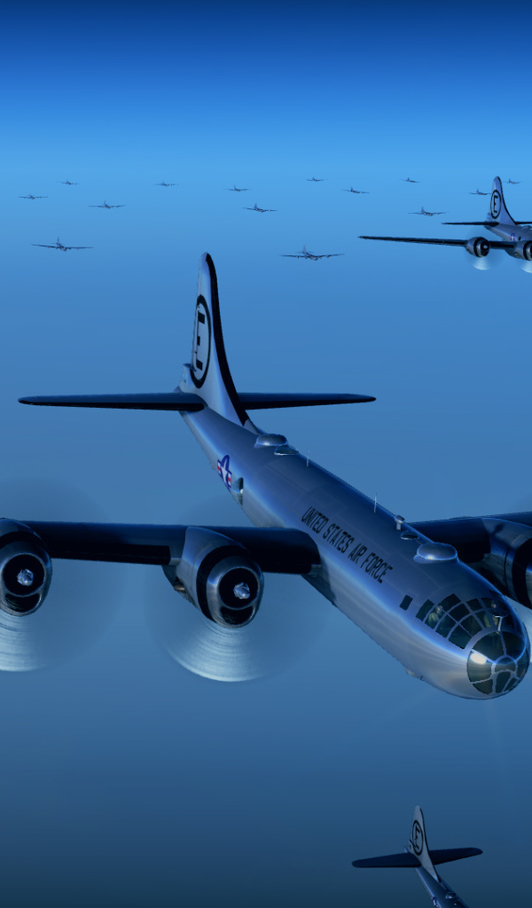 War Thunder военные самолеты в голубом небе