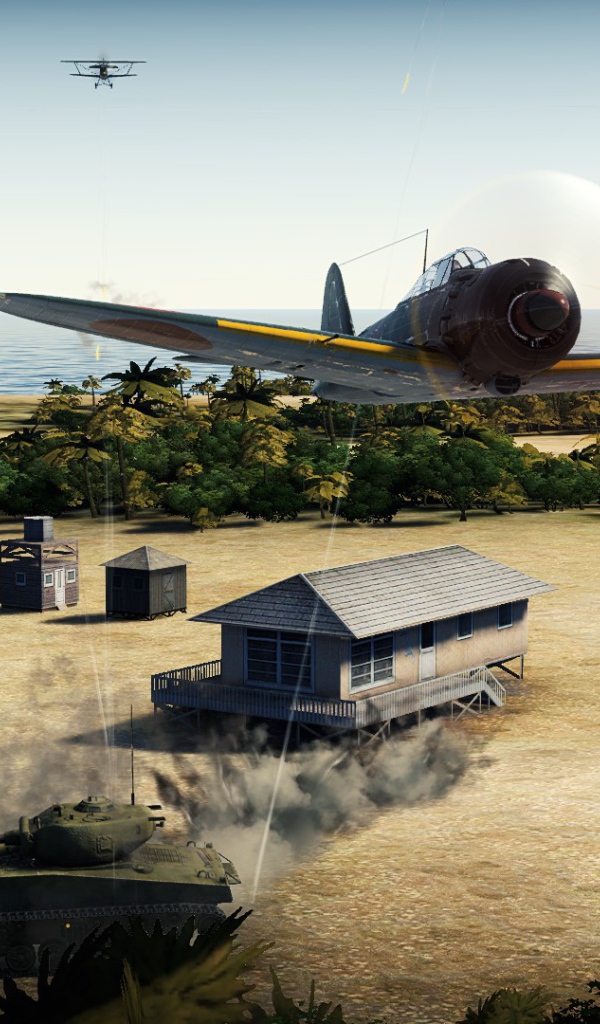 Военный самолет из игры War Thunder