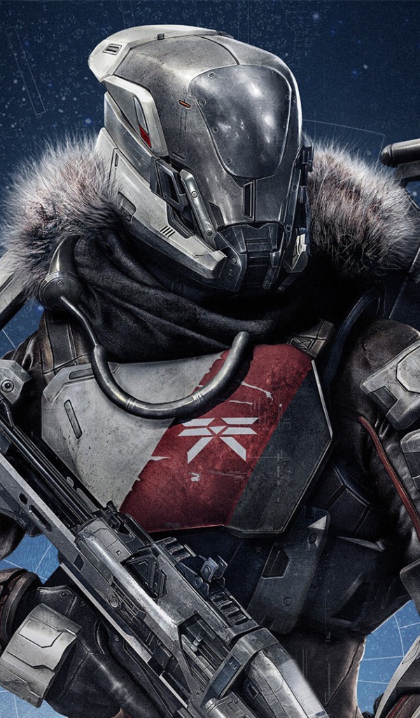 Робот с меховым воротником