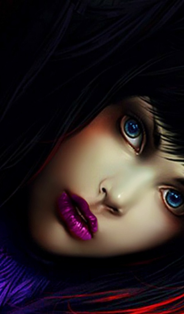 Фиолетовые губы