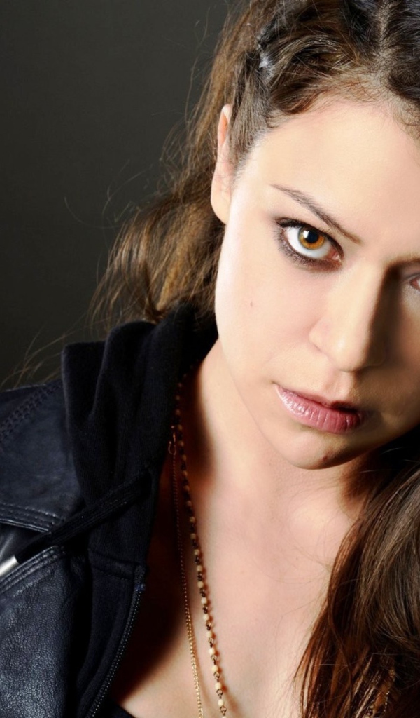 В кожаной куртке