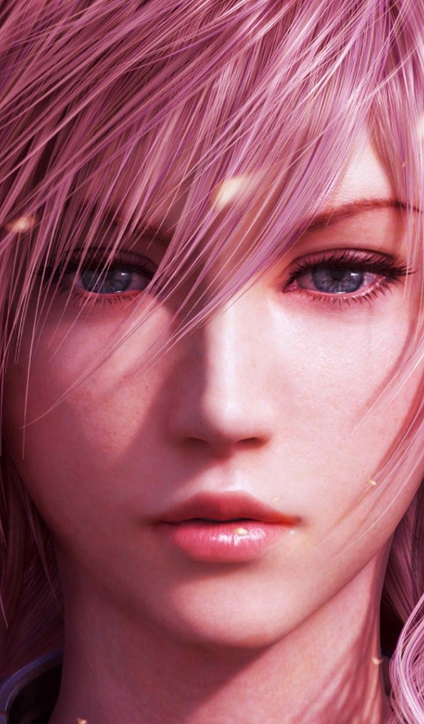 Розовый портрет