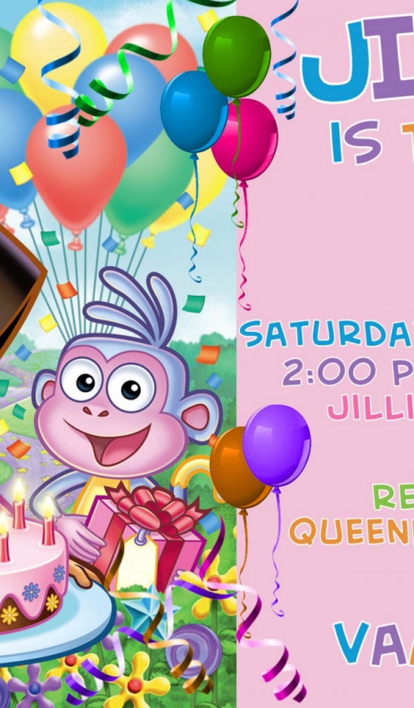 Детская поздравительная открытка