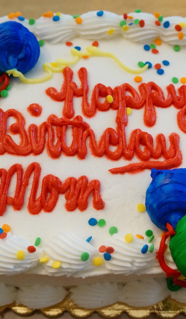 Торт маме на день рождения