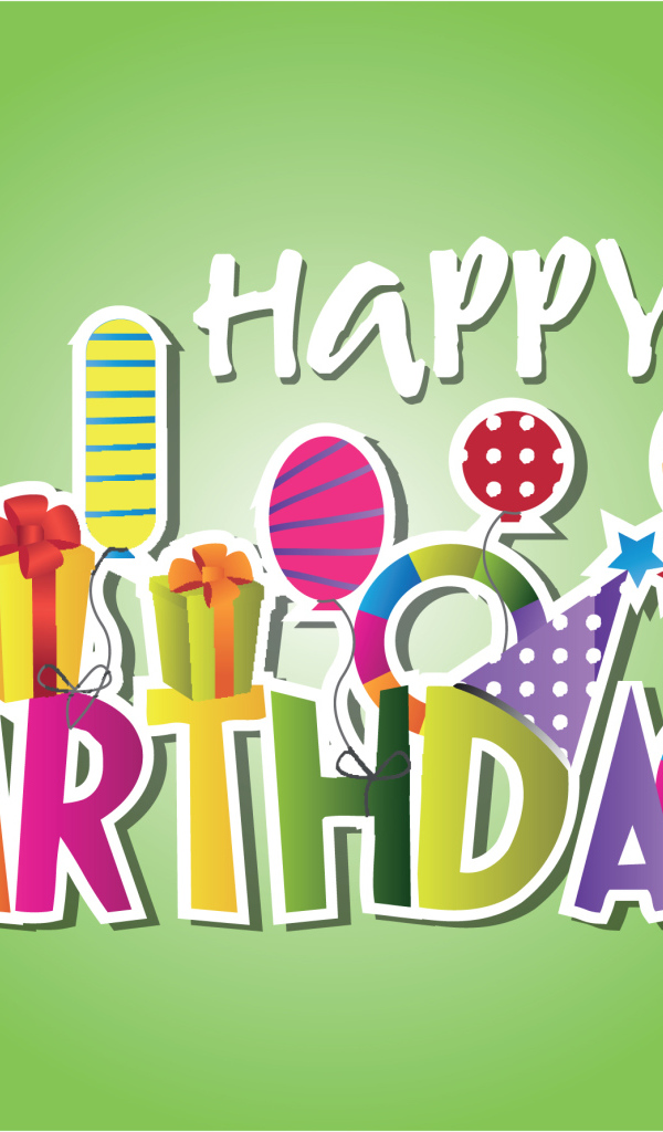 Весёлая картинка на день рождения