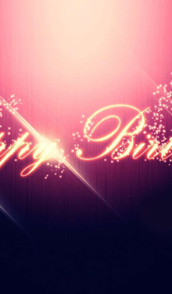 Счастья в День рождения