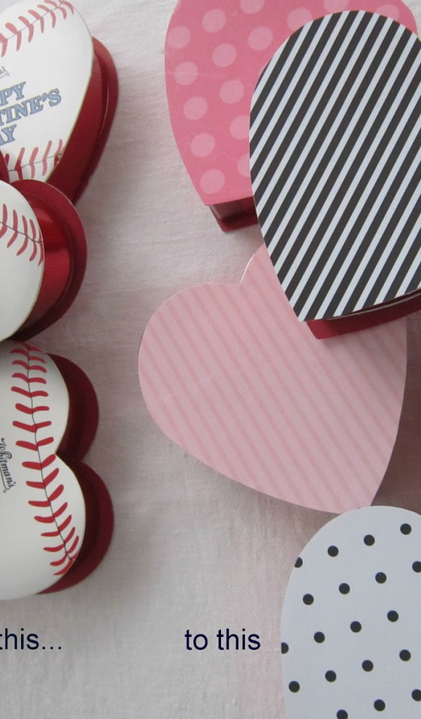 Сердце коробочки на день рождения