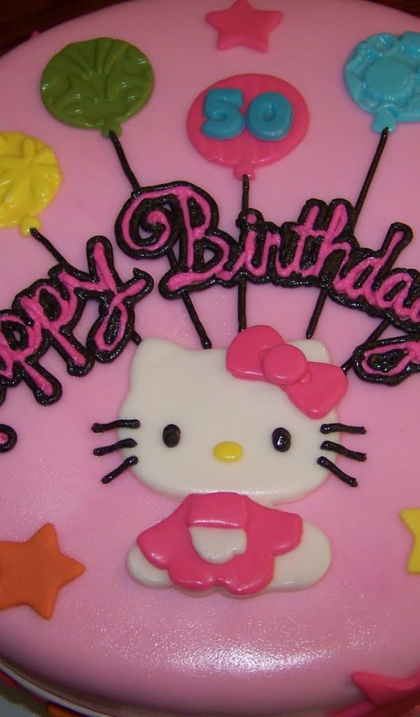 Китти торт на день рождения