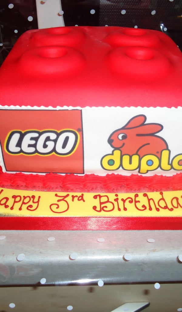  Лего торт на день рождения