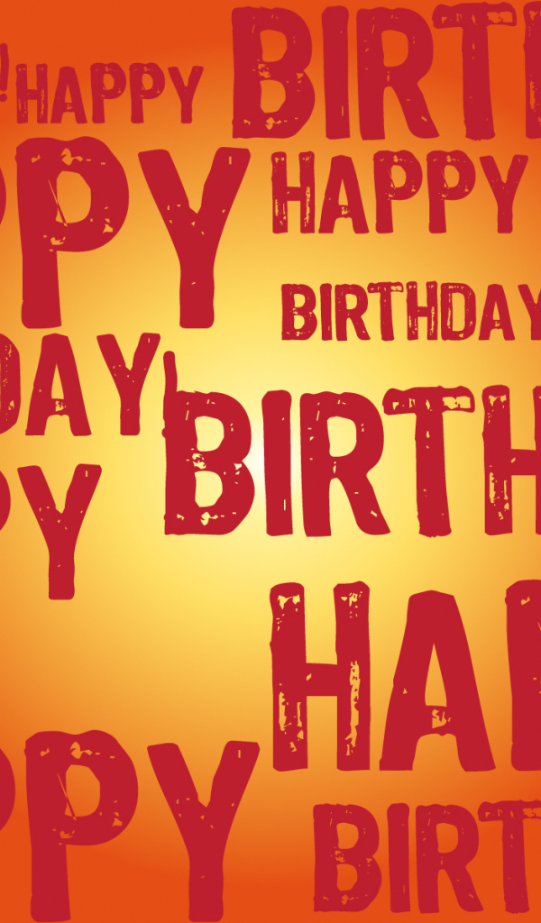 Картинка с надписями на день рождения