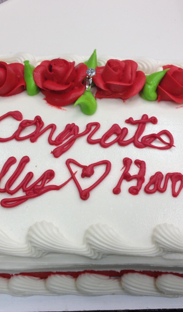 Вкусный белый шоколадный торт ко дню рождения