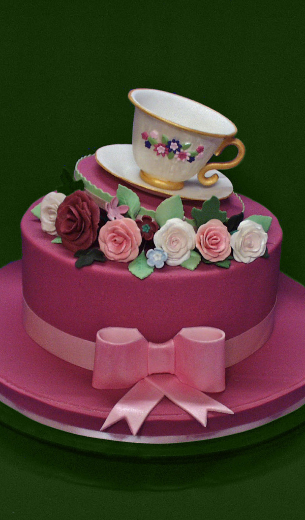  Торт ко дню рождения