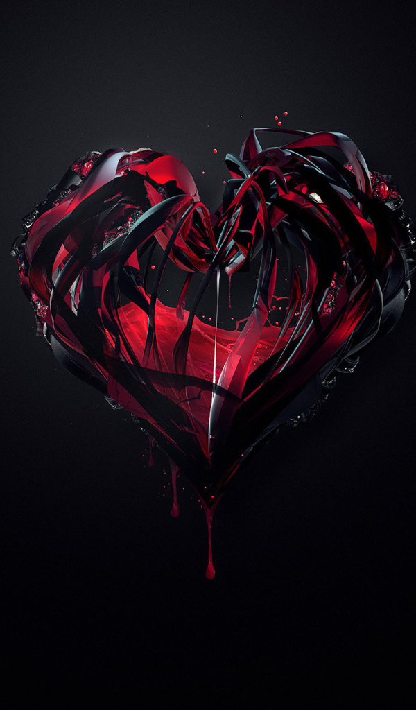 Черное Сердце на день рождения