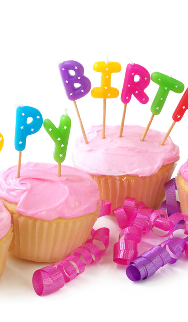  Кексы для дня рождения