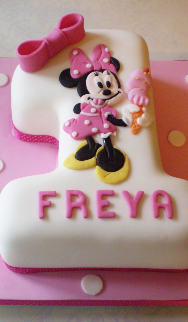 Мини маус торт на день рождения