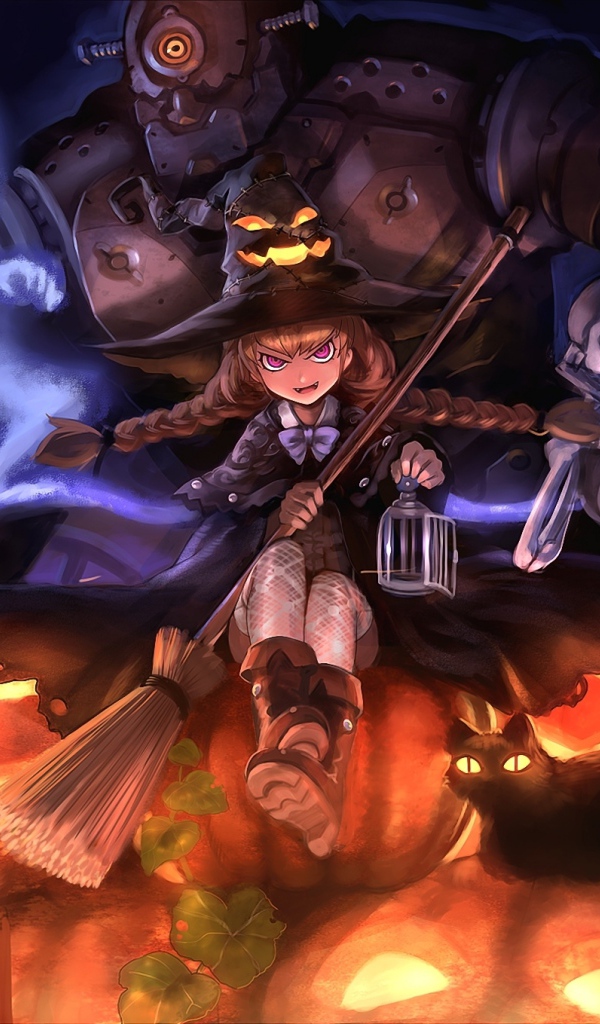 Хэллоуин аниме монстры