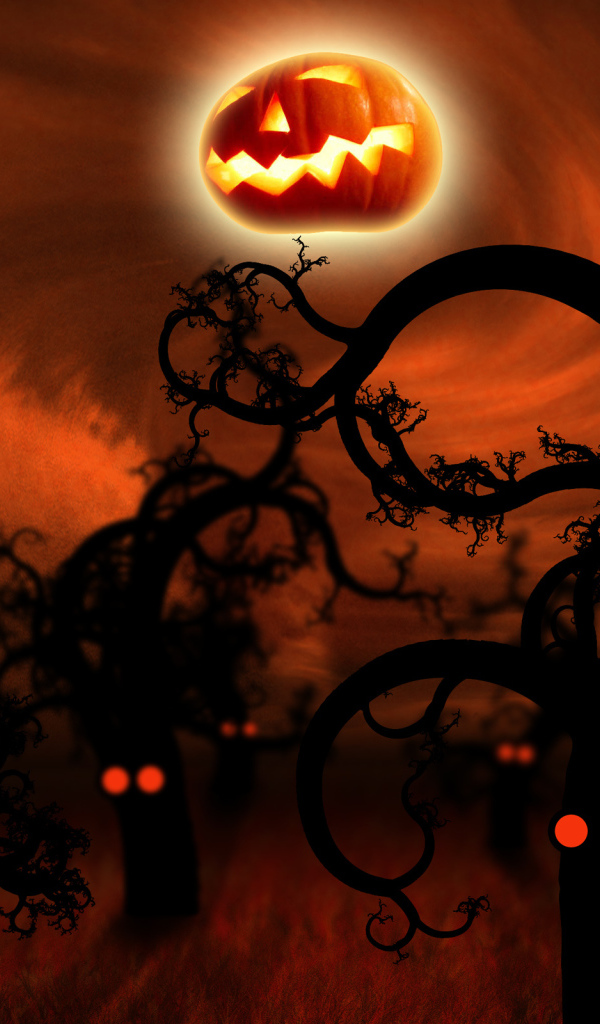 Хэллоуин лес