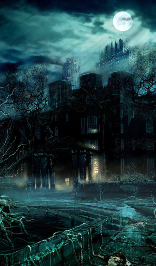 Хэллоуин Особняк с привидениями