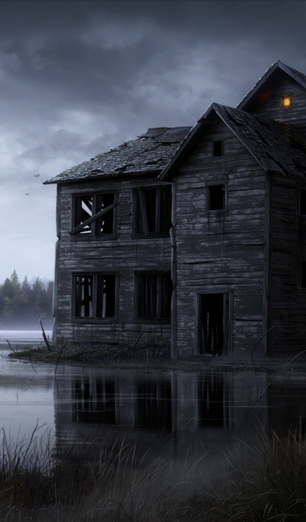 Хэллоуин дом, полный призраков и демонов