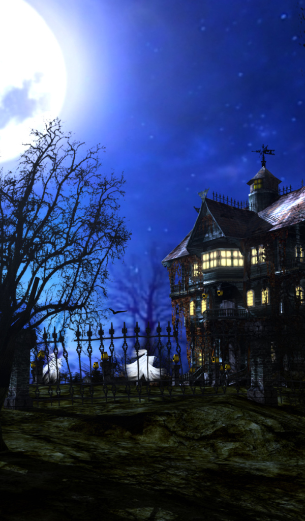 Хэллоуин дом привидений