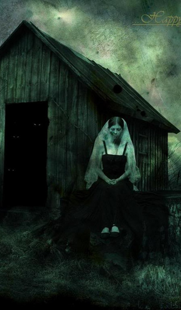 Хэллоуин призрак мертвой невесты