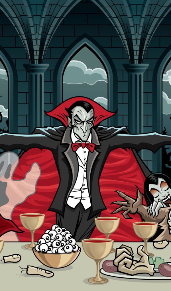 Хэллоуин Праздник Дракулы