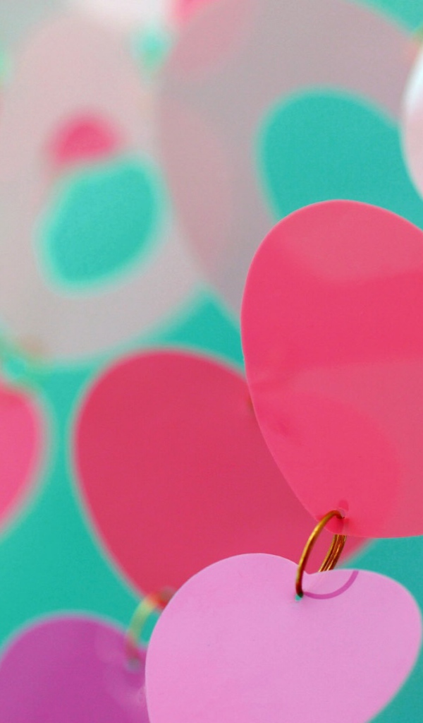 Гирлянда из сердечек