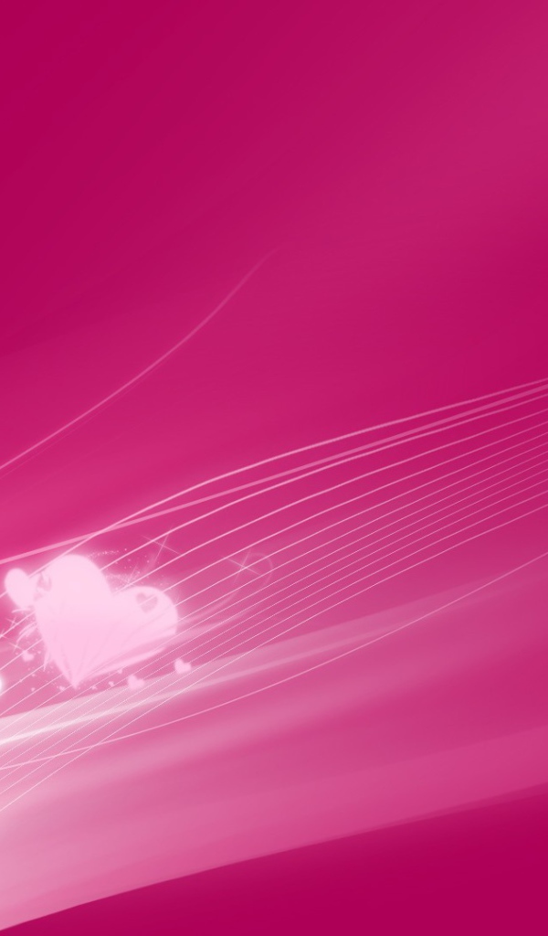 Абстракция розовая любовь