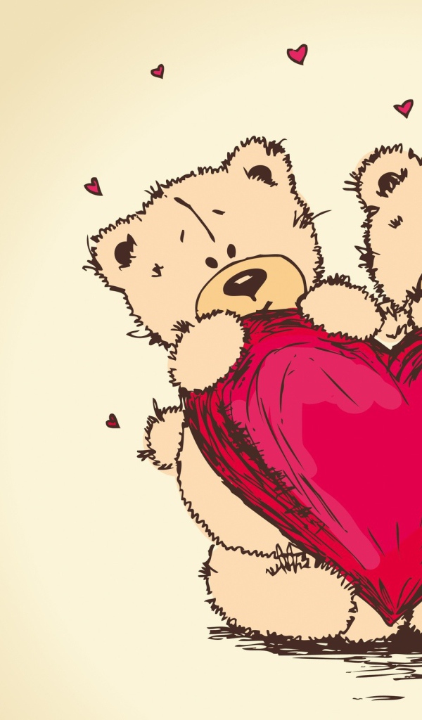 Влюбленные медвежата