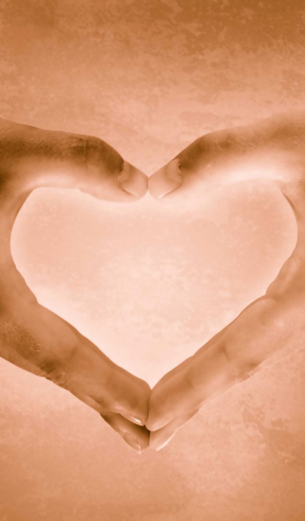 Сердце из рук