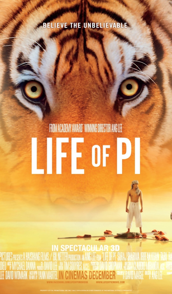 фильм Жизнь Пи (Life Of Pi)