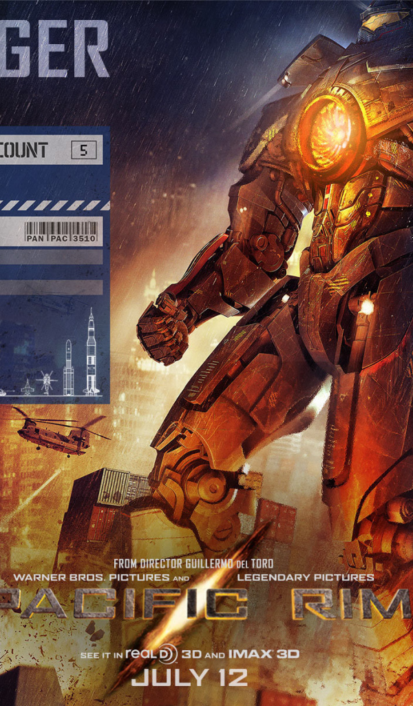 Тихоокеанский рубеж GIPSY DANGER