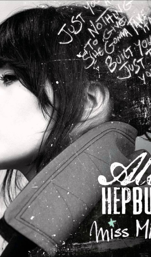 Alex Hepburn black-and-white background