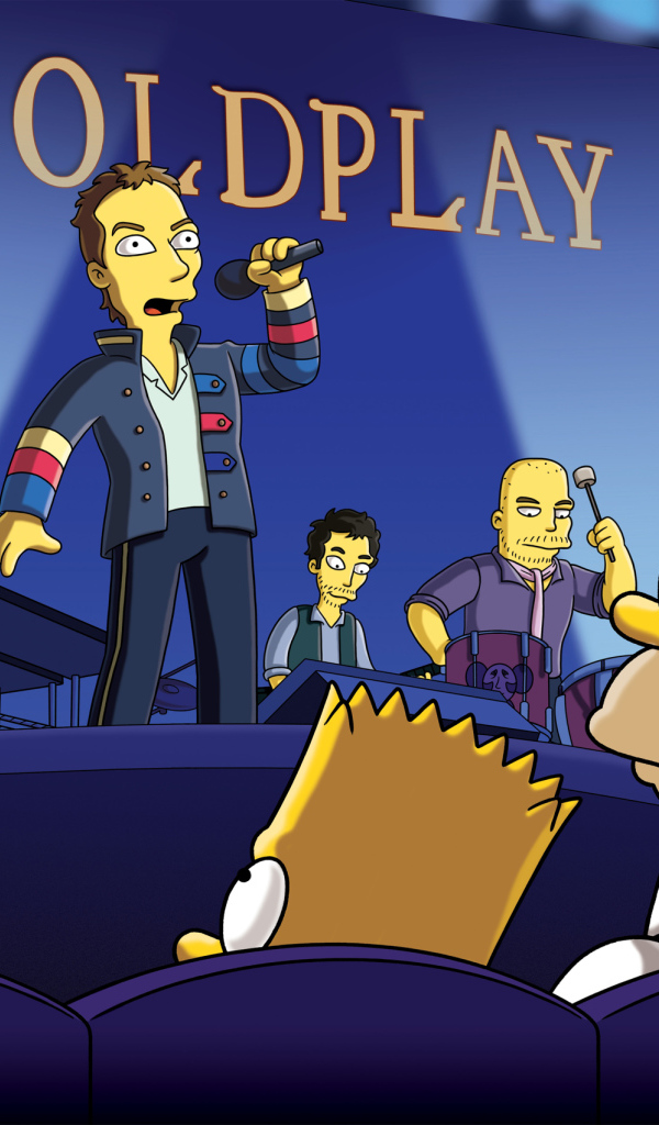 Coldplay в Симпсонах